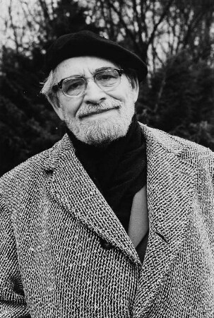 Der Schauspieler Wolfgang Heinz, aufgenommen in Berlin-Spindlersfeld