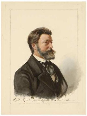 Bildnis Riedel, August (1799-1883), Maler