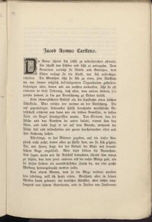 Jacob Asmus Carstens.