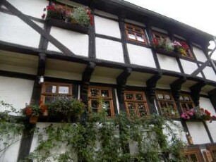 Quedlinburg: Fachwerkhaus Neustädter Kirchhof 7