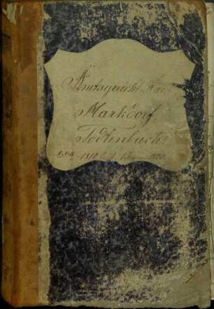 Markdorf FN, Katholische Gemeinde: Sterbebuch 1810-1870