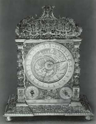 Astronomische Stutzuhr (Tischuhr)