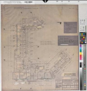 Lüdenscheid, Amtsgericht und Gefängnisgebäude, Erdgeschoss, Revisionszeichnungen