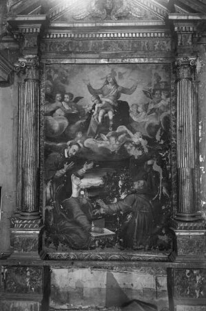 Madonnenvision einer Heiligen