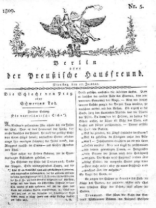 Nr. 5., 17. Januar 1809