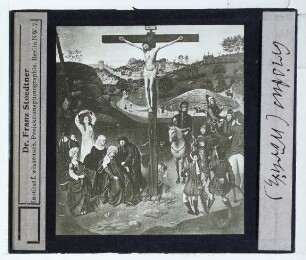 Christus, Kreuzigung : zerstörtes Objekt