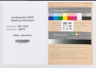Entnazifizierung Hermann Reeh, geb. 05.03.1910 (Tierarzt)