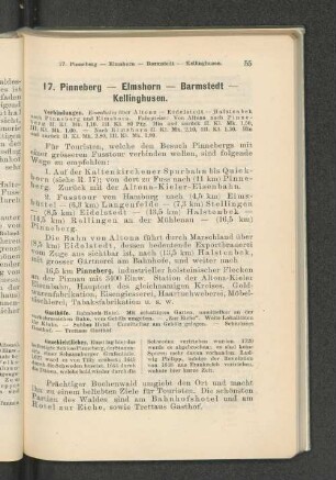 17. Pinneberg - Elmshorn - Barmstedt - Kellinghusen.