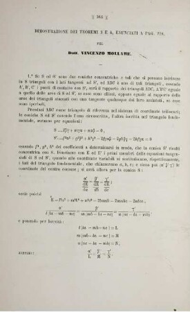 Dimostrazione dei teoremi 1 e 4a pag. 228.