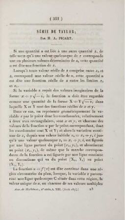 Série de taylor.