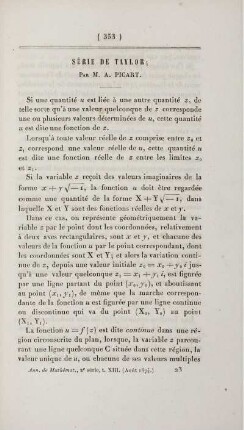 Série de taylor.