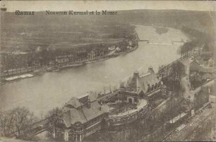 Namur - Nouveau Kursaal et la Meuse