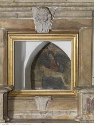 Hauptaltar, Predella: Pietà