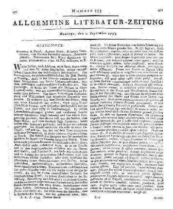 [Beust, Johann Friedrich von]: Beiträge zur sächsischen Geschichte, besonders des sächsischen Adels / [Johann Friedrich von Beust]. - Altenburg : Richter i. Ko. St. 2. - 1793