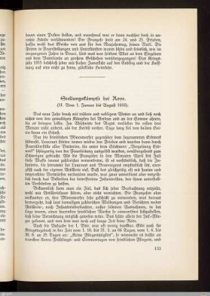 Stellungskämpfe bei Roye II.