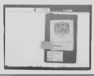 Schatzungsregister des Amtes Driedorf (Driedorf, Rodenberg, Seilhofen, Münchhausen, Mademühlen, Hohenroth, Heisterberg, Waldaubach, Rabenscheid, Gusternhain)