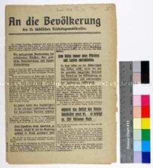 Programmatischer Wahl- und Beitrittsaufruf der Sozialdemokraten an die sächsische Bevölkerung