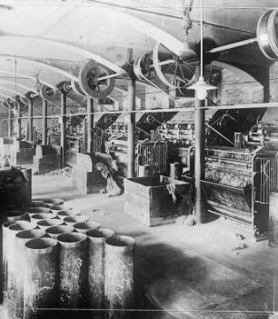 Korden-Saal : Technikgeschichte | Technologie | Fasern, Gespinste und Gewebe | Leinenindustrie, Flachsspinnerei | Flachsspinnerei H. C. Müller