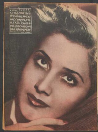 [Fotografía de] Aida Alberti