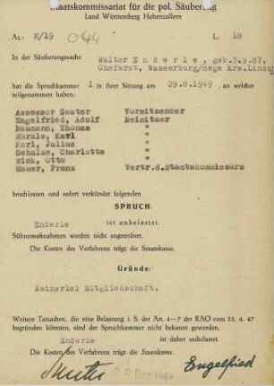 Enderle, Walter