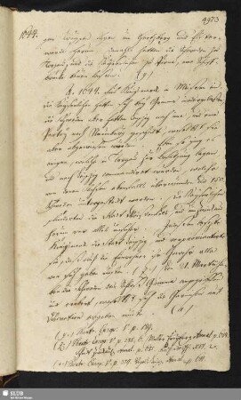 1. Capitel, 1644-1645