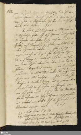1. Capitel, 1644-1645