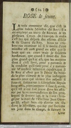 Bose le jeune