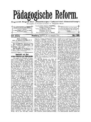 Gesellschaft und Staat in ihrem Verhältnis zum Bildungswesen