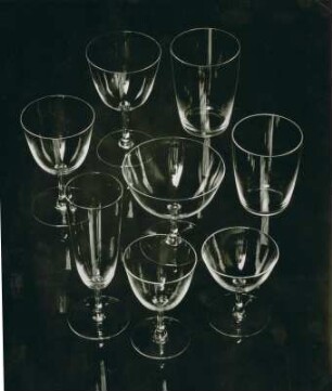 Kelchglasgarnitur A 50/glatt
