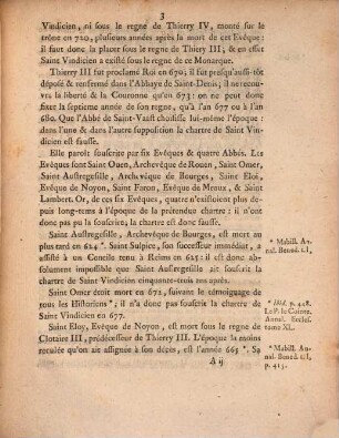 Observations Pour MM. Les Evêques d'Arras & de Saint-Omer : Sur les titres de l'exemption prétendue par les Abbayes de Saint-Vaast & de Saint-Bertin, & sur la possession respective des Parties