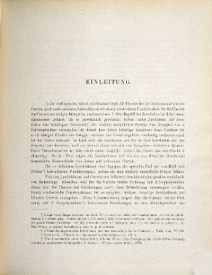 Ueber Involutionen auf ebenen Curven