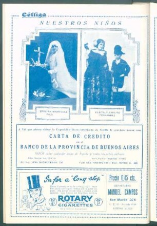 [Retrato de] Elbita y Emilito Fernández