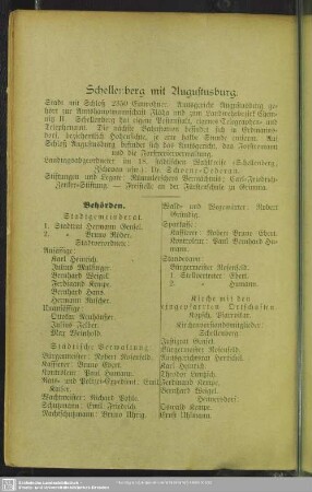 Schellenberg mit Augustusburg