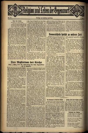 Dritte Ausgabe vom Sonntag, den 03. März 1935.