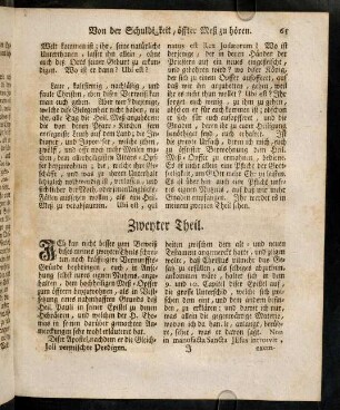 65-71, Zweyter Theil; Dritter Theil
