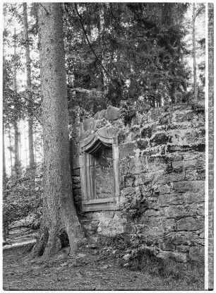 Ruine der Barbarakapelle bei Dippoldiswalde