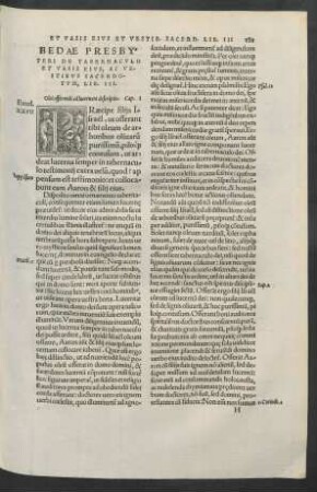 Bedae Presbyteri De Tabernaculo Et Vasis Eius ... Lib. III.