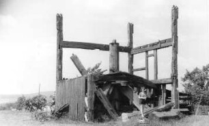 Markersdorf. Reste der Weisewindmühle