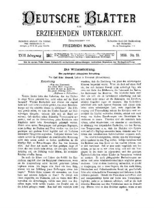 Die Willensbildung