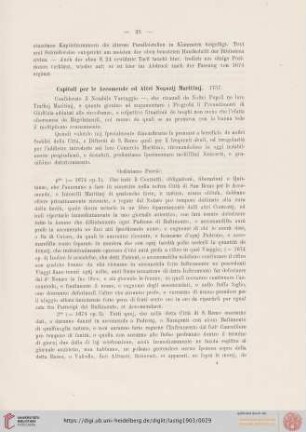 Capitoli per le Accomende ed Altri Negozij Maritimj