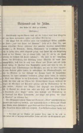 Mohámmed und der Islam