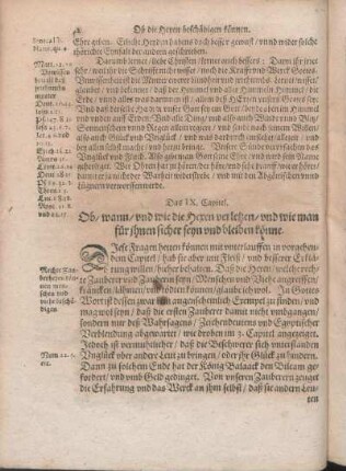 Das IX. Capitel. Ob/ wann/ vnd wie die Heren verletzen/ vnd wie man für ihnen sicher seyn vnd bleiben könne.