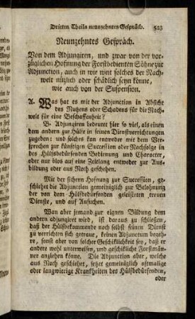 523-532, Neunzehntes Gespräch
