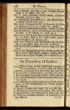 In Duodec. et Sedec.