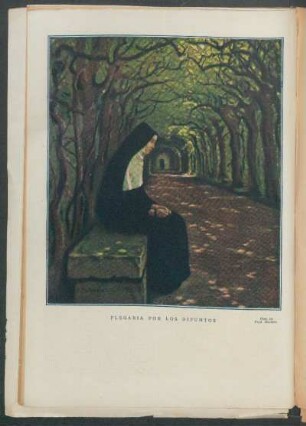 Plegaria por los dufuntos - Óleo de Paul Höcker