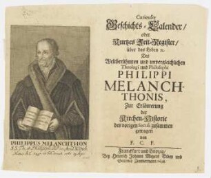 Bildnis des Philippus Melanchthon