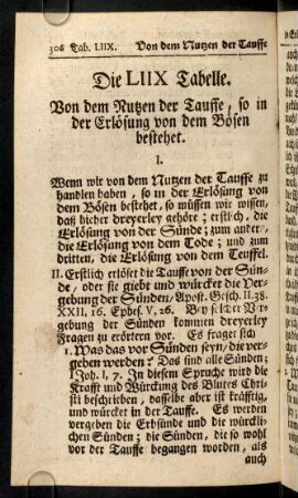 306-312, Die LIIX. Tabelle
