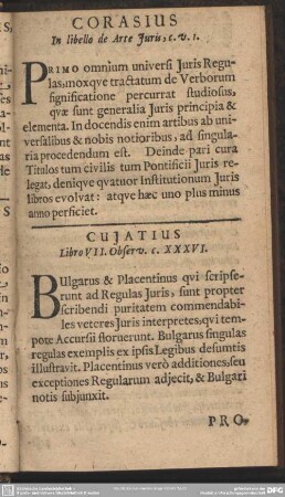 Cujatius Libro VII. Observ. c. XXXVI.