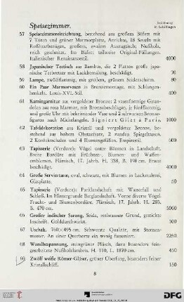 Speisezimmer (Nr. 57-74)