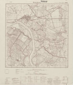 2630 Boizenburg an der Elbe, Meßtischblatt (4cm - Karte)